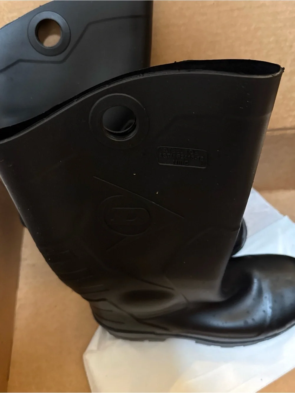 Dunlop Durapro Steel Toe Boot - Size 5 Mens 7 Woman Worn Once